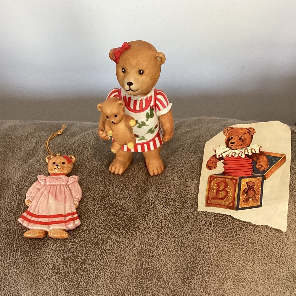 Gorgon Fraser Christmas figurine, and ornament 1983